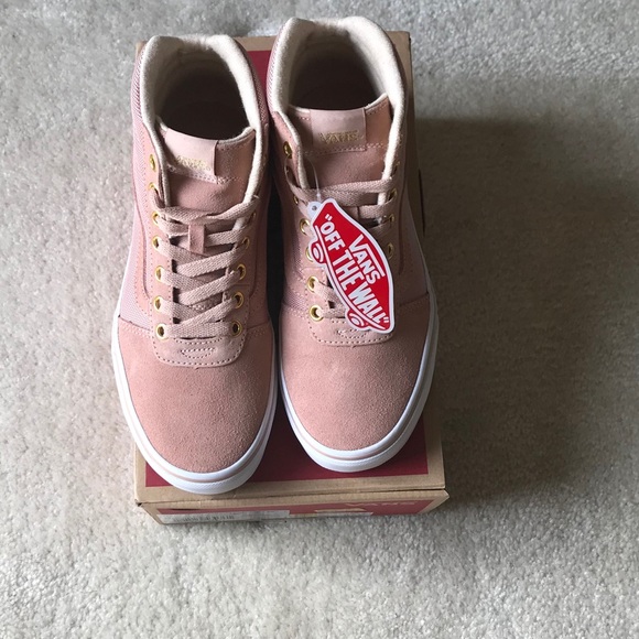 NWT Ward Hi Top Vans in Mahogany Rose - Picture 4 of 5
